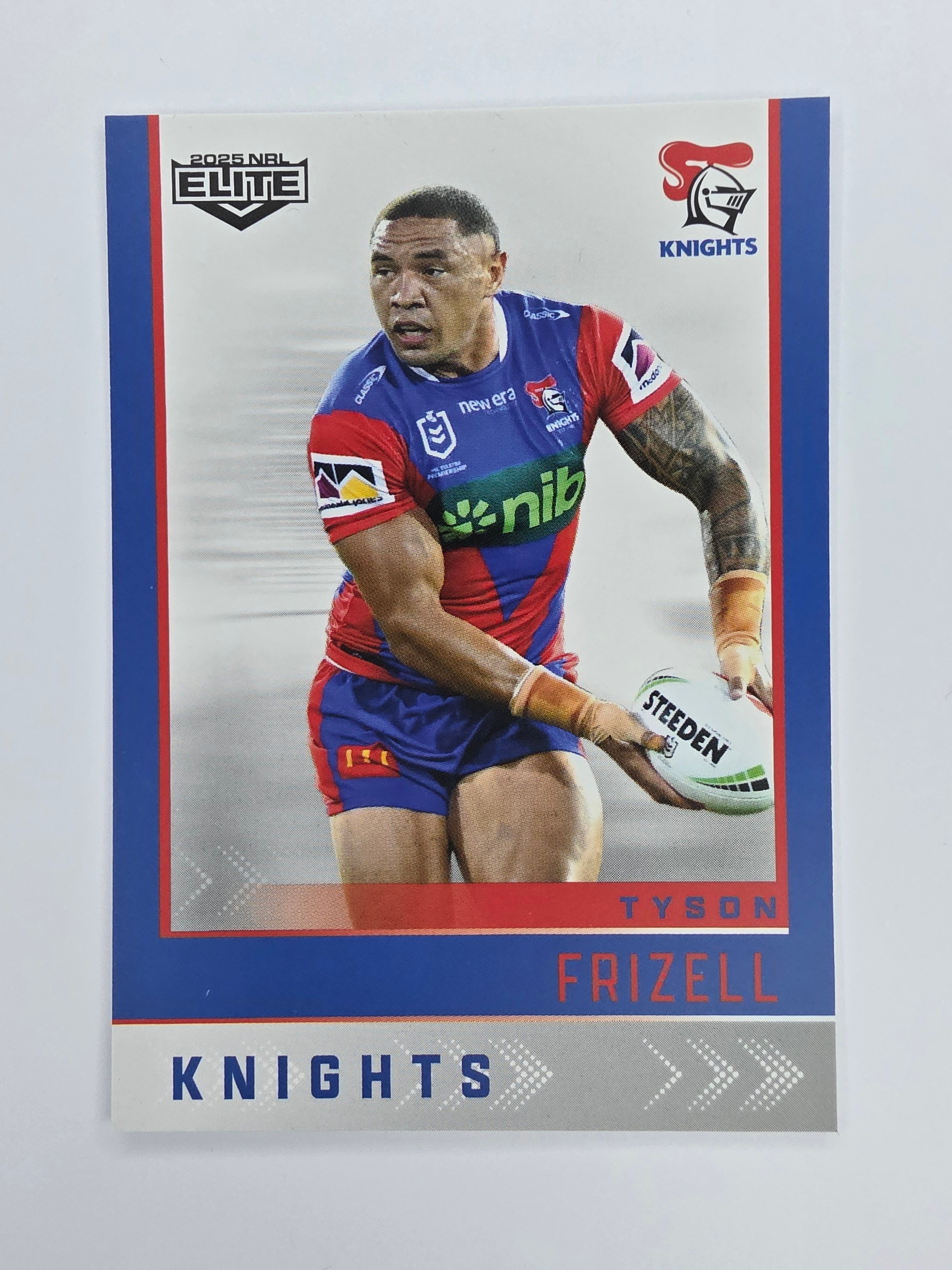 NRL 2025 Elite Base #076 Tyson Frizell Knights