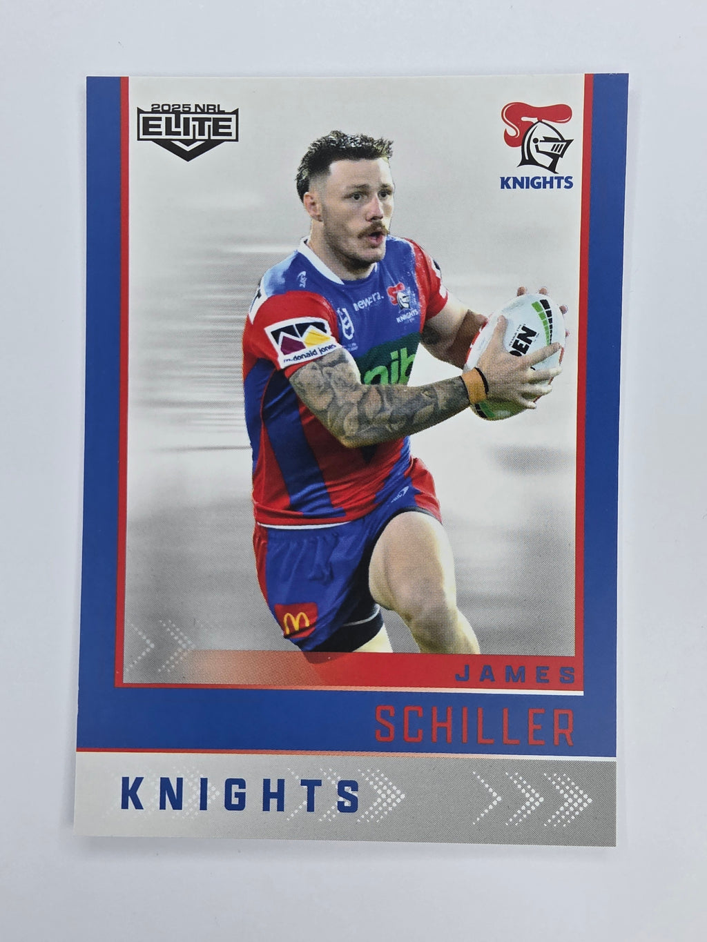 NRL 2025 Elite Base #079 James Schiller Knights