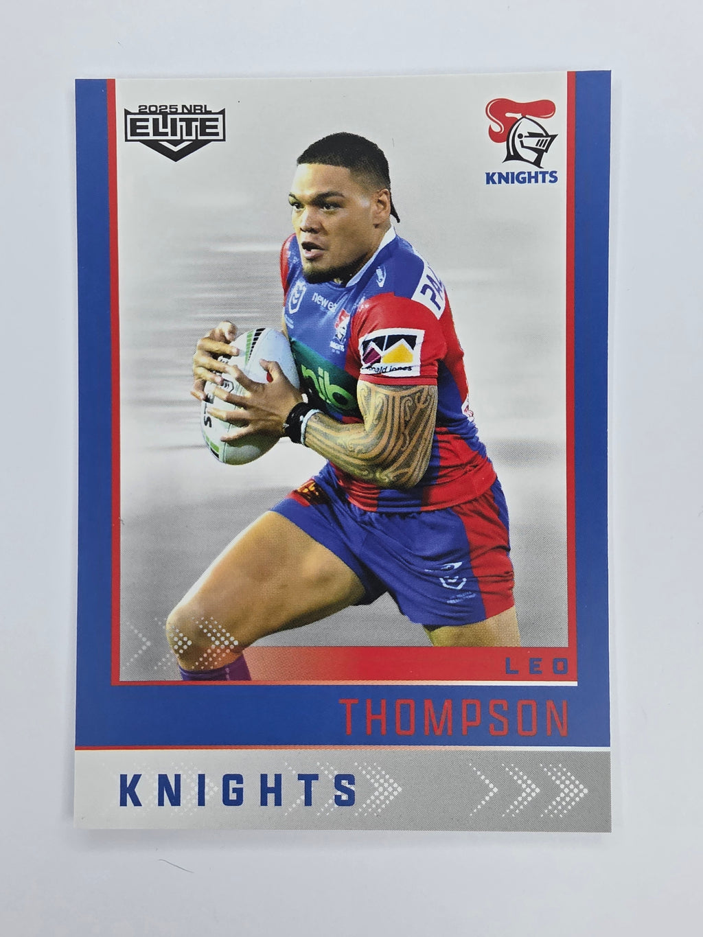 NRL 2025 Elite Base #081 Leo Thompson Knights