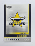 NRL 2025 Elite Base #082 Checklist Cowboys