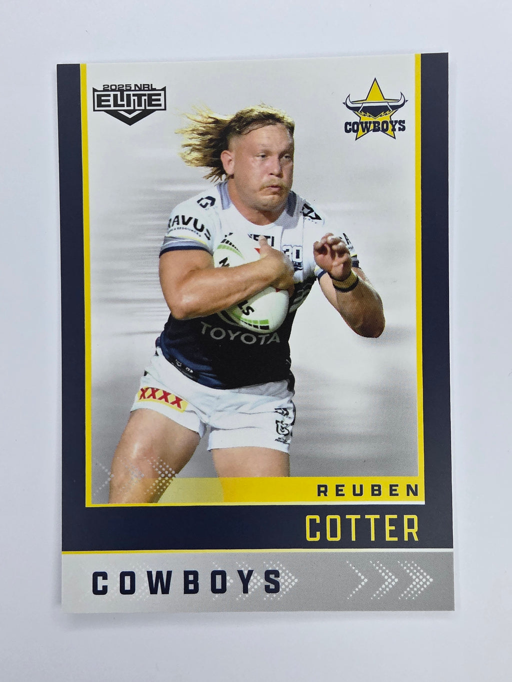 NRL 2025 Elite Base #083 Reuben Cotter Cowboys