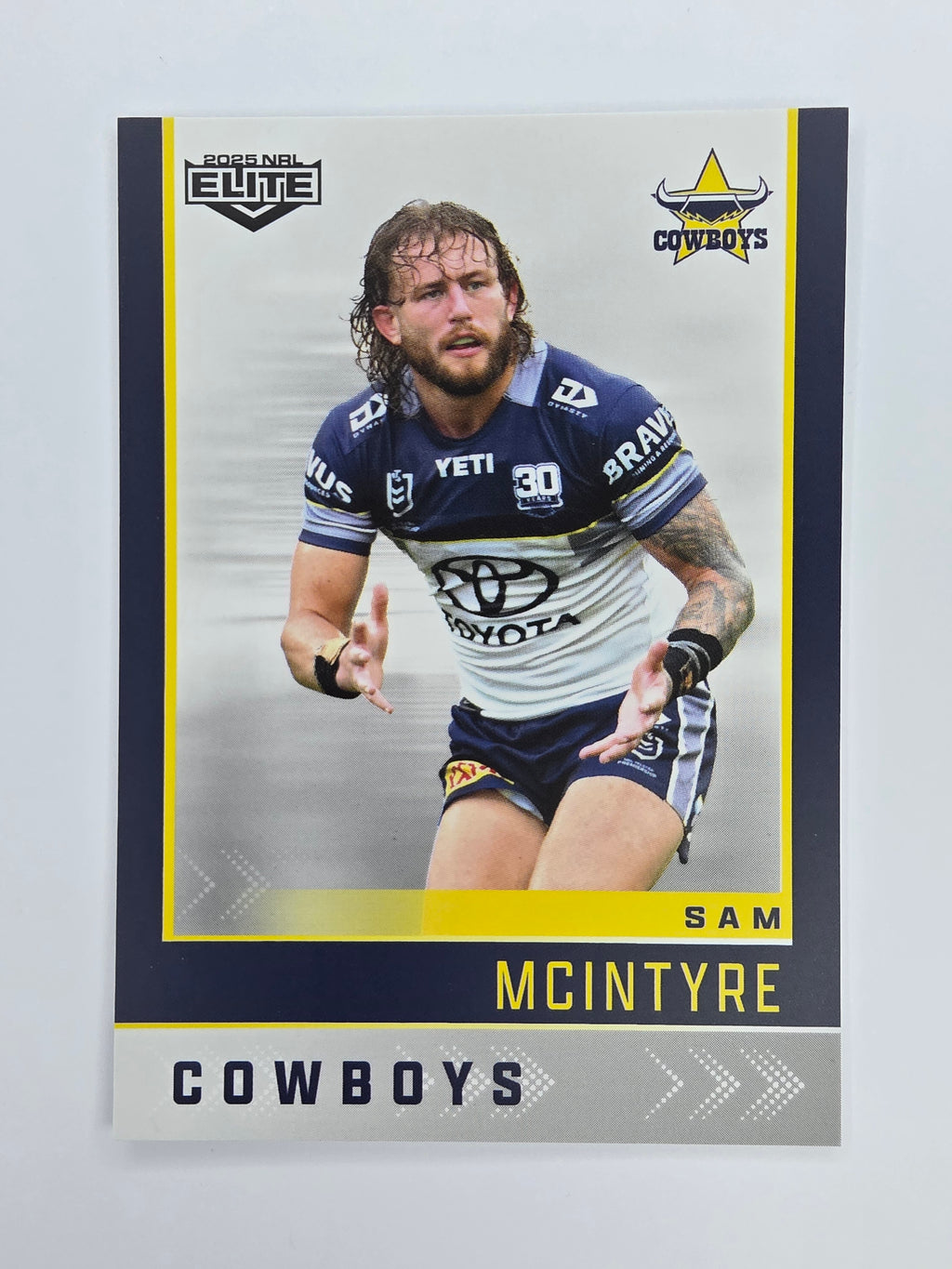 NRL 2025 Elite Base #087 Sam McIntyre Cowboys