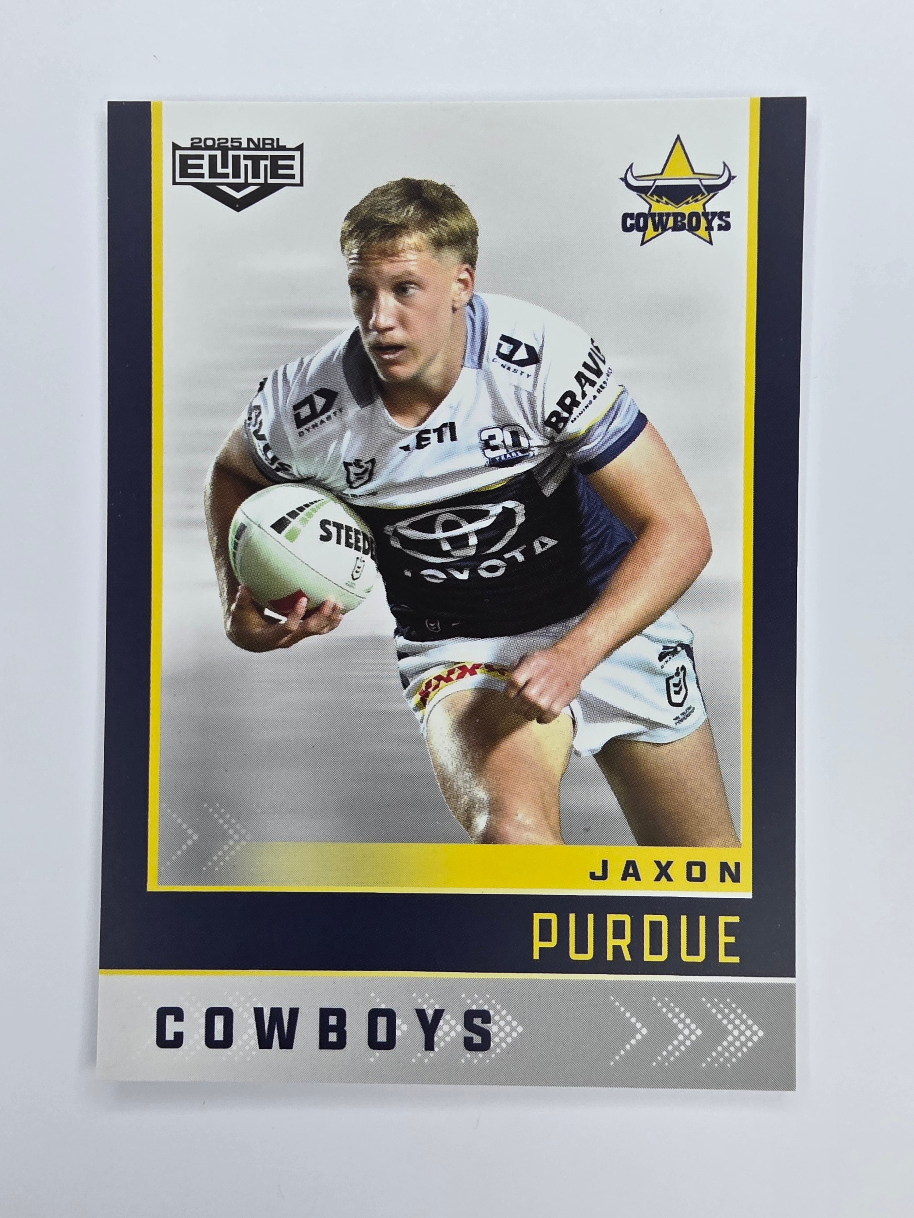 NRL 2025 Elite Base #088 Jaxon Purdue Cowboys
