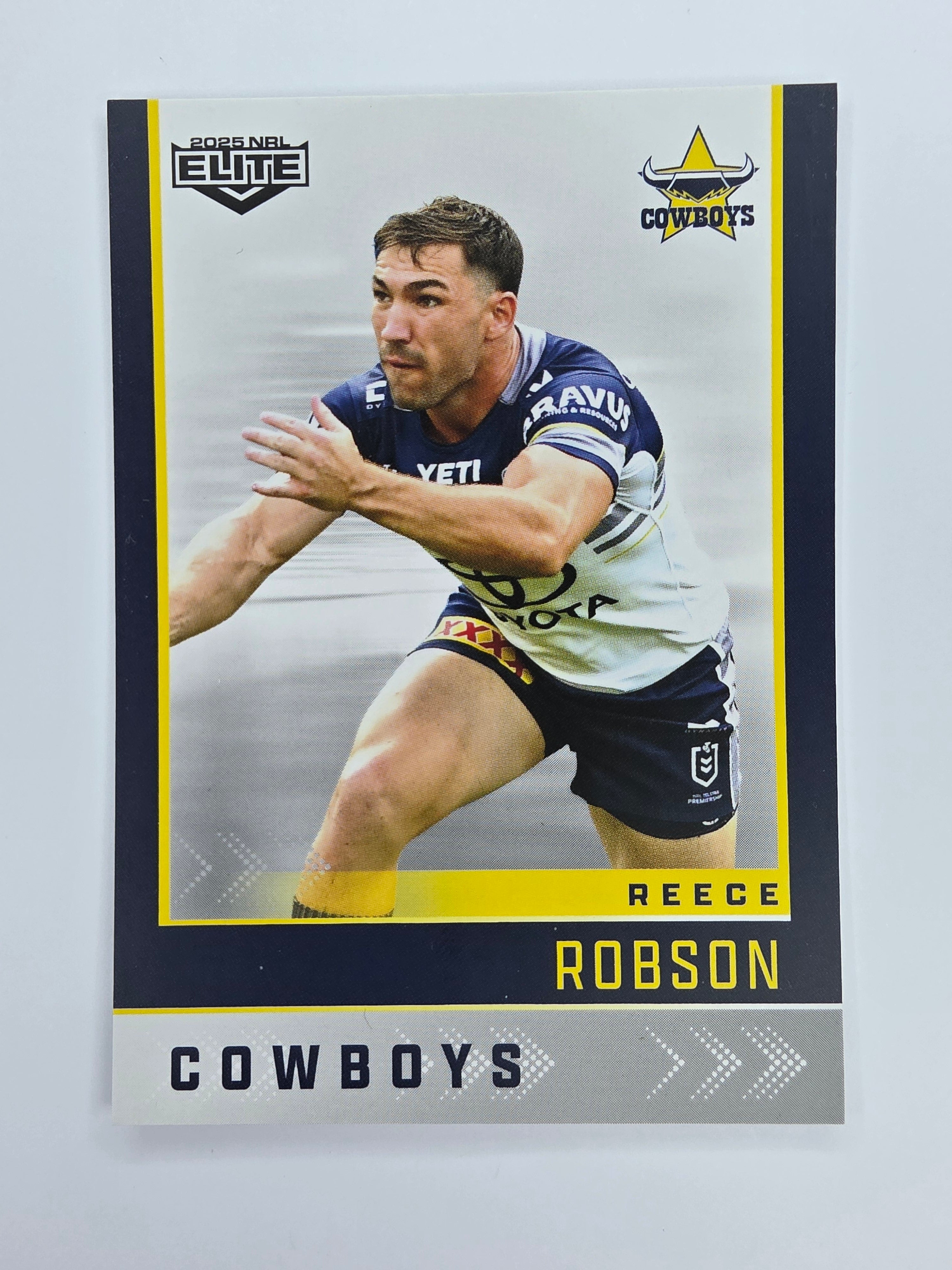 NRL 2025 Elite Base #089 Reece Robson Cowboys