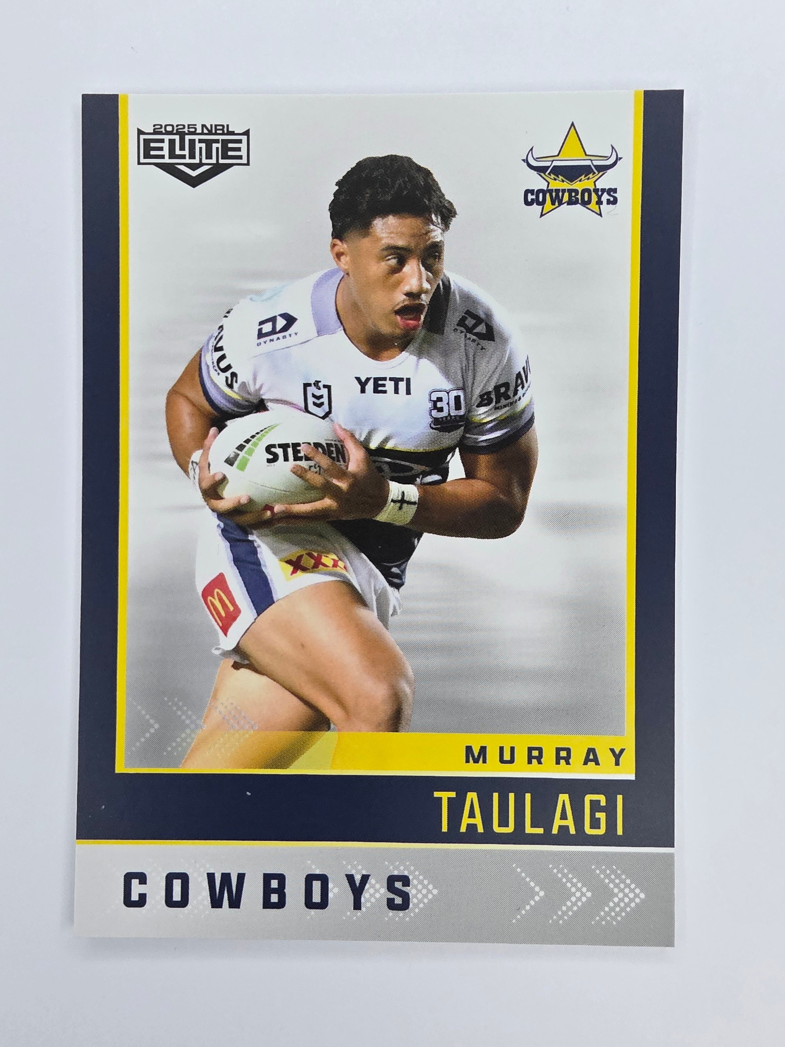 NRL 2025 Elite Base #090 Murray Taulagi Cowboys