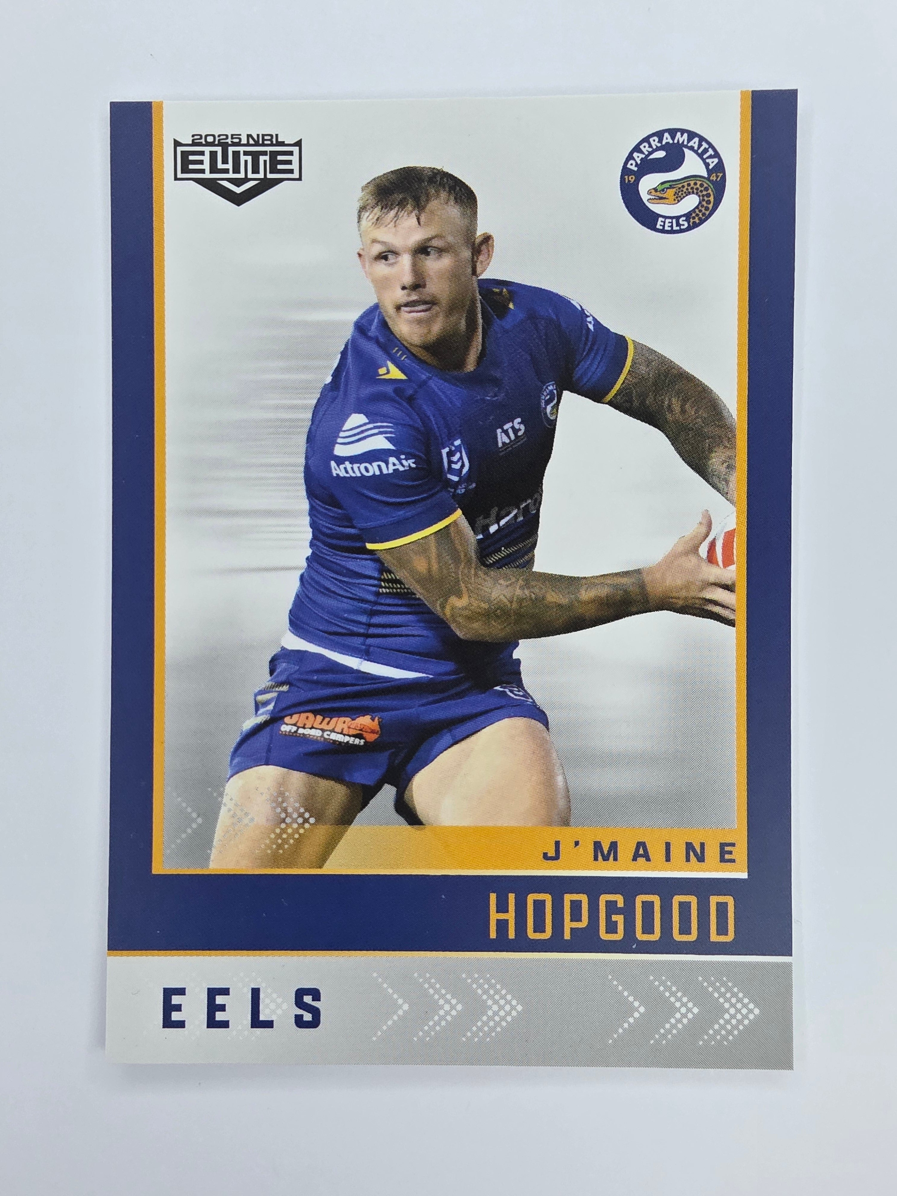 NRL 2025 Elite Base #094 J'Maine Hopgood Eels
