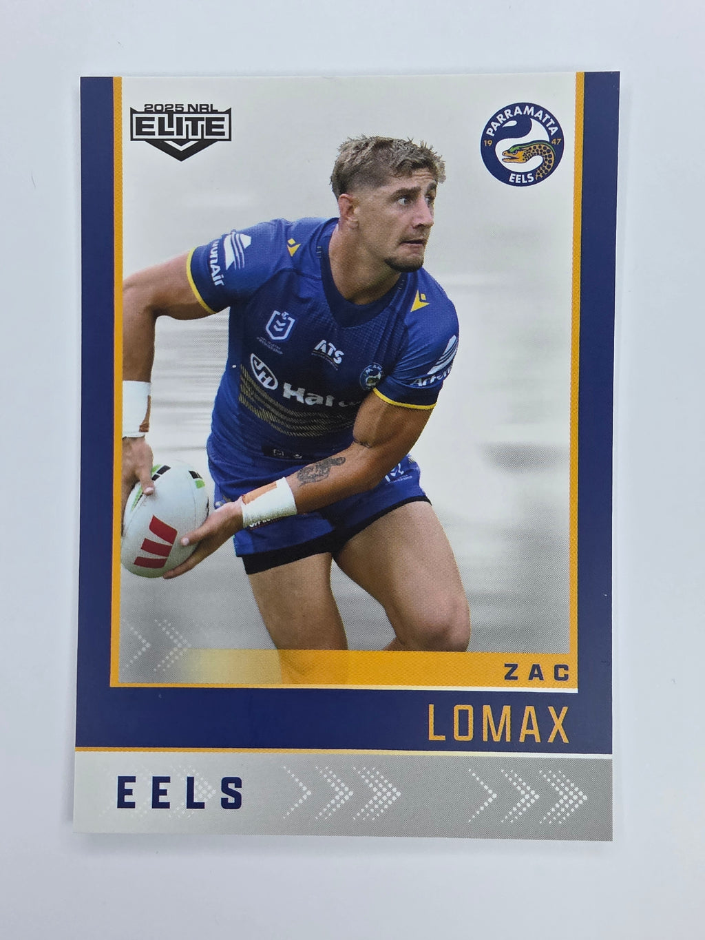 NRL 2025 Elite Base #095 Zac Lomax Eels