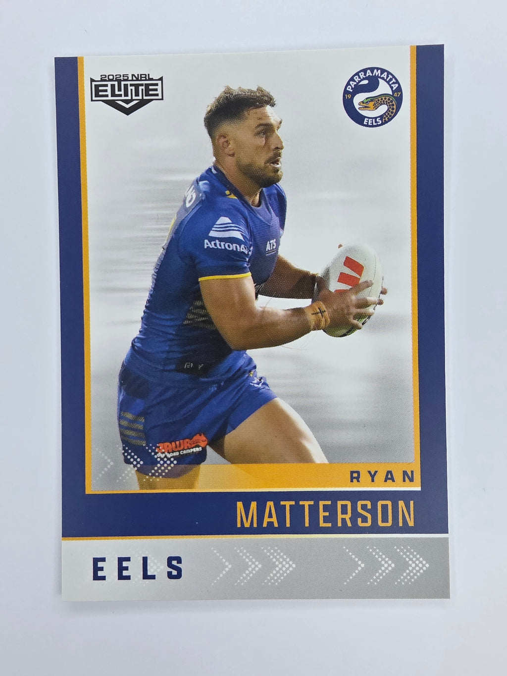 NRL 2025 Elite Base #096 Ryan Matterson Eels