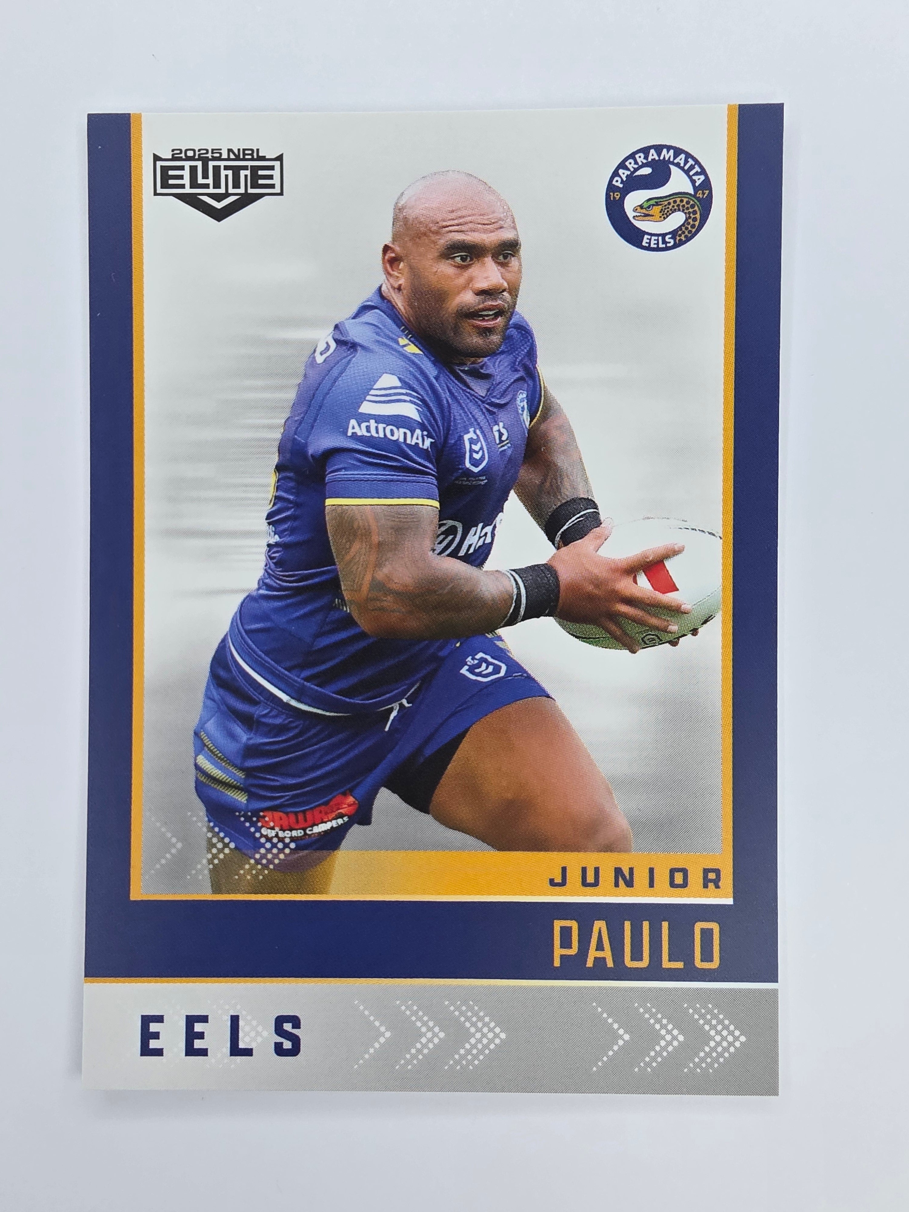 NRL 2025 Elite Base #098 Junior Paulo Eels