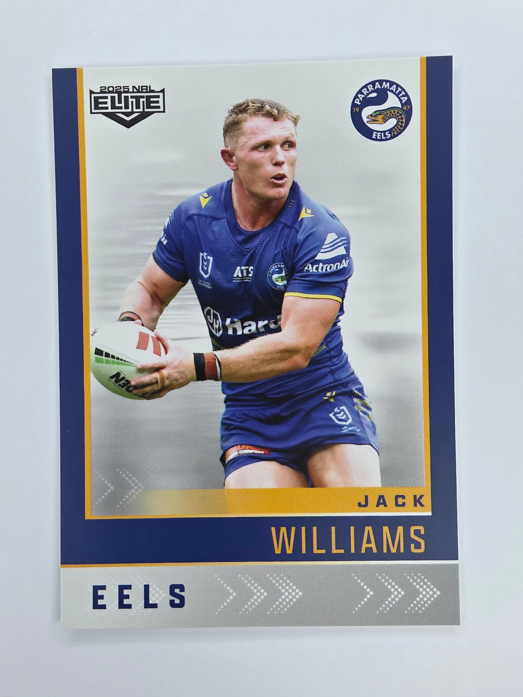 NRL 2025 Elite Base #099 Jack Williams Eels
