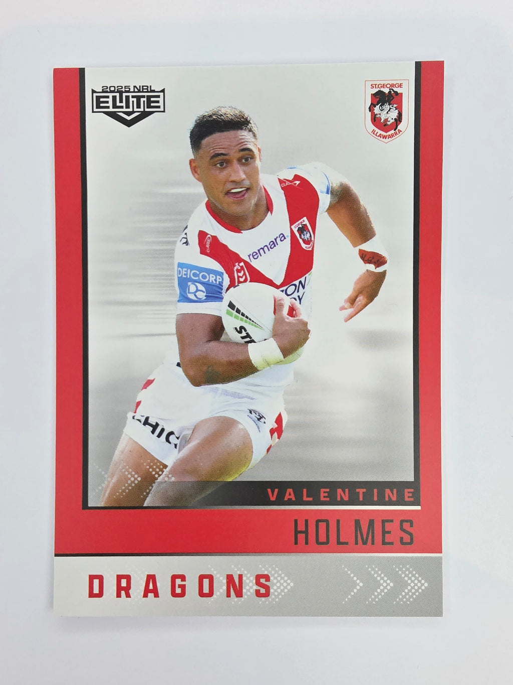 NRL 2025 Elite Base #121 Valentine Holmes Dragons