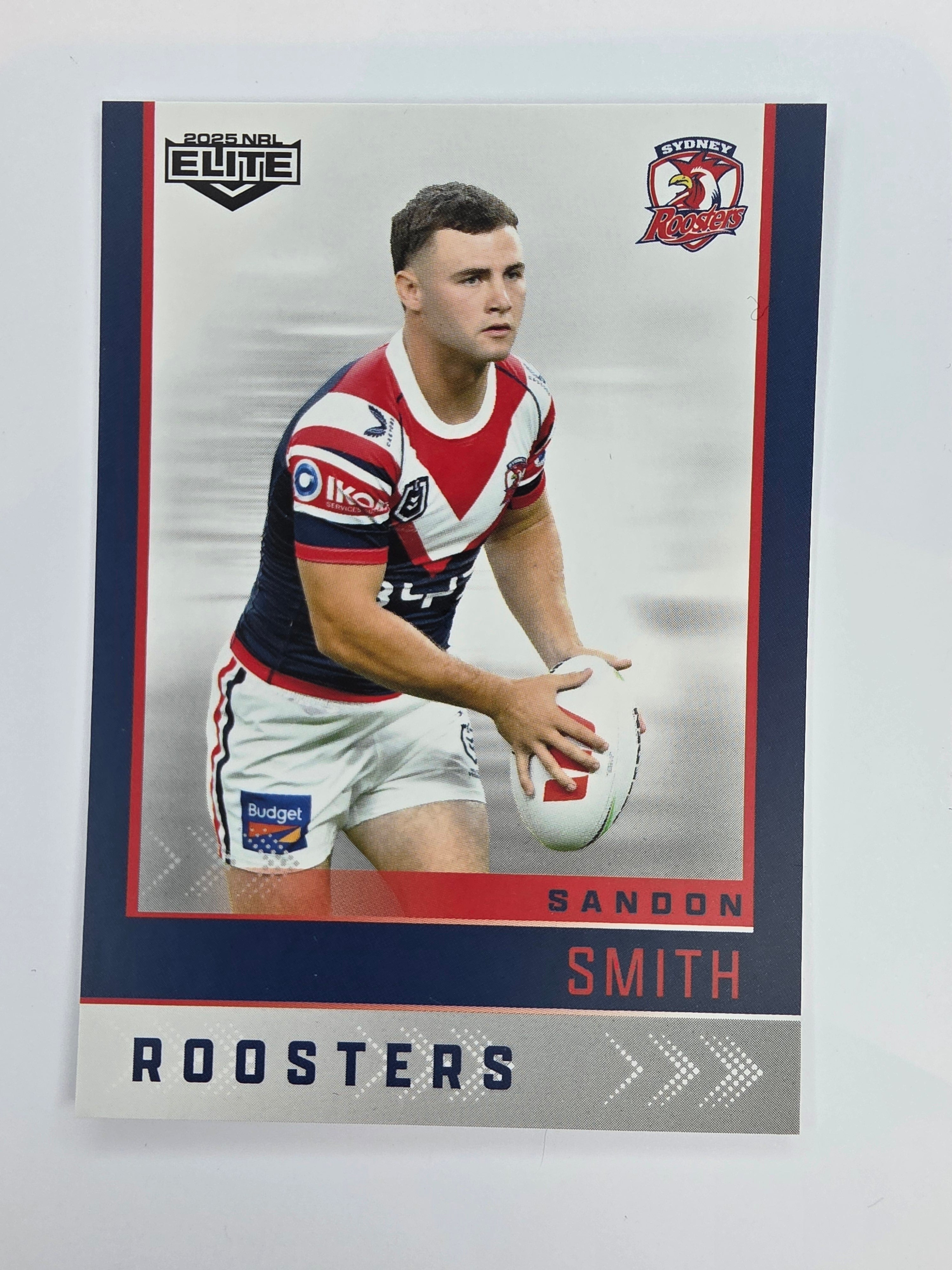 NRL 2025 Elite Base #132 Sandon Smith Roosters