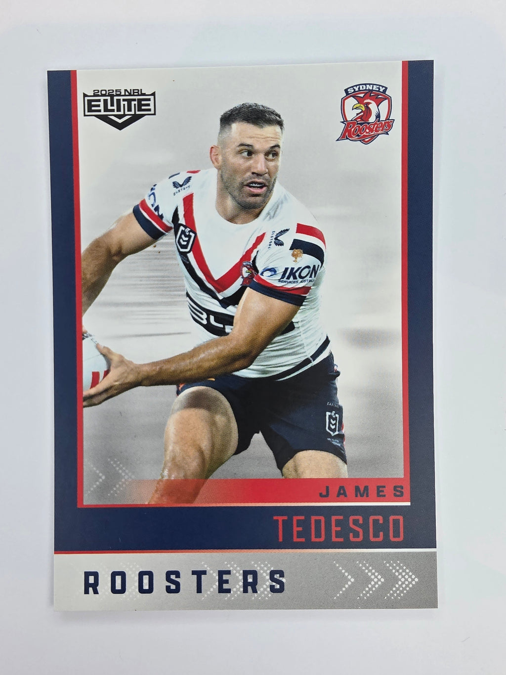 NRL 2025 Elite Base #133 James Tedesco Roosters