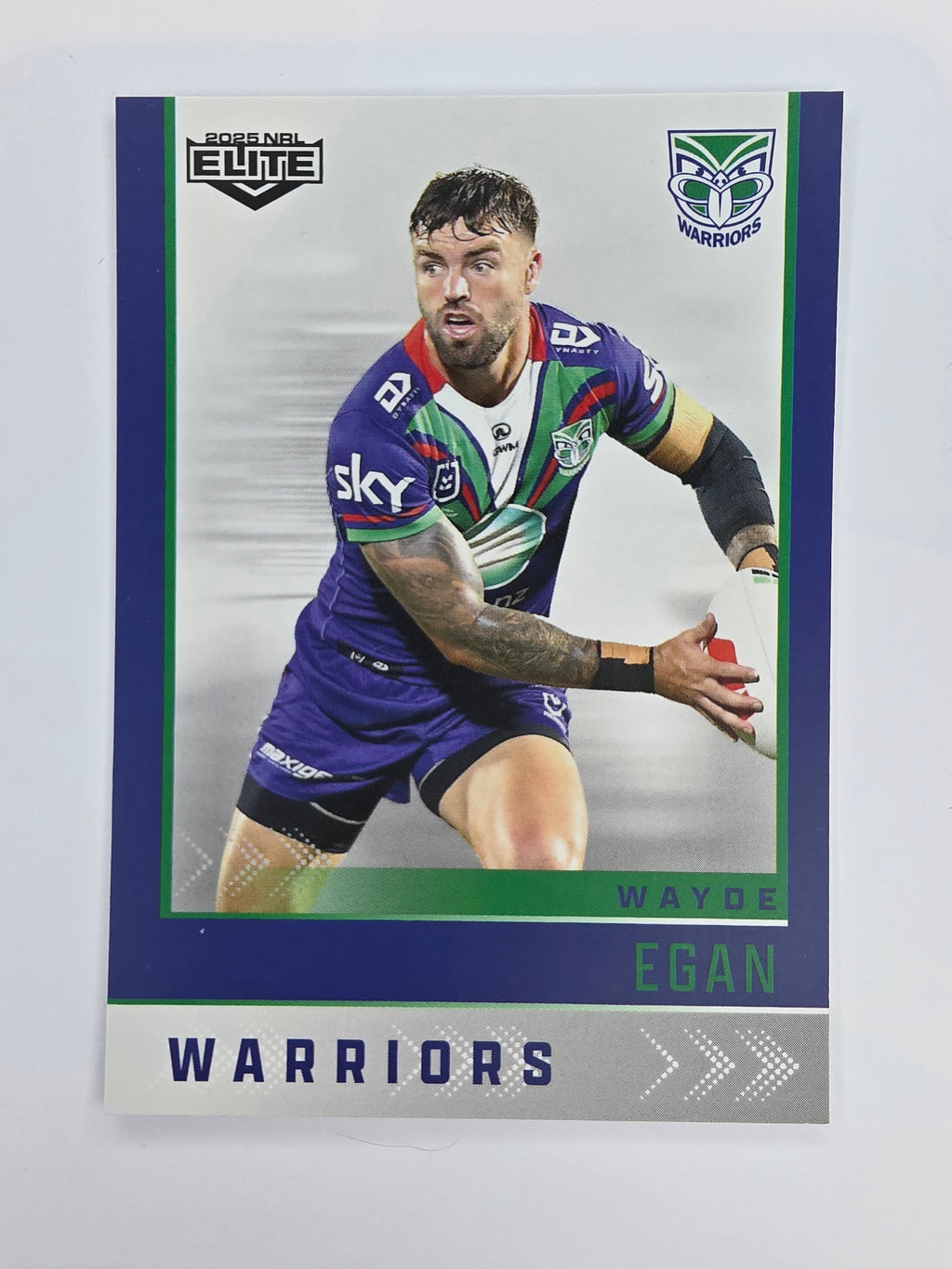 NRL 2025 Elite Base #138 Wayde Egan Warriors