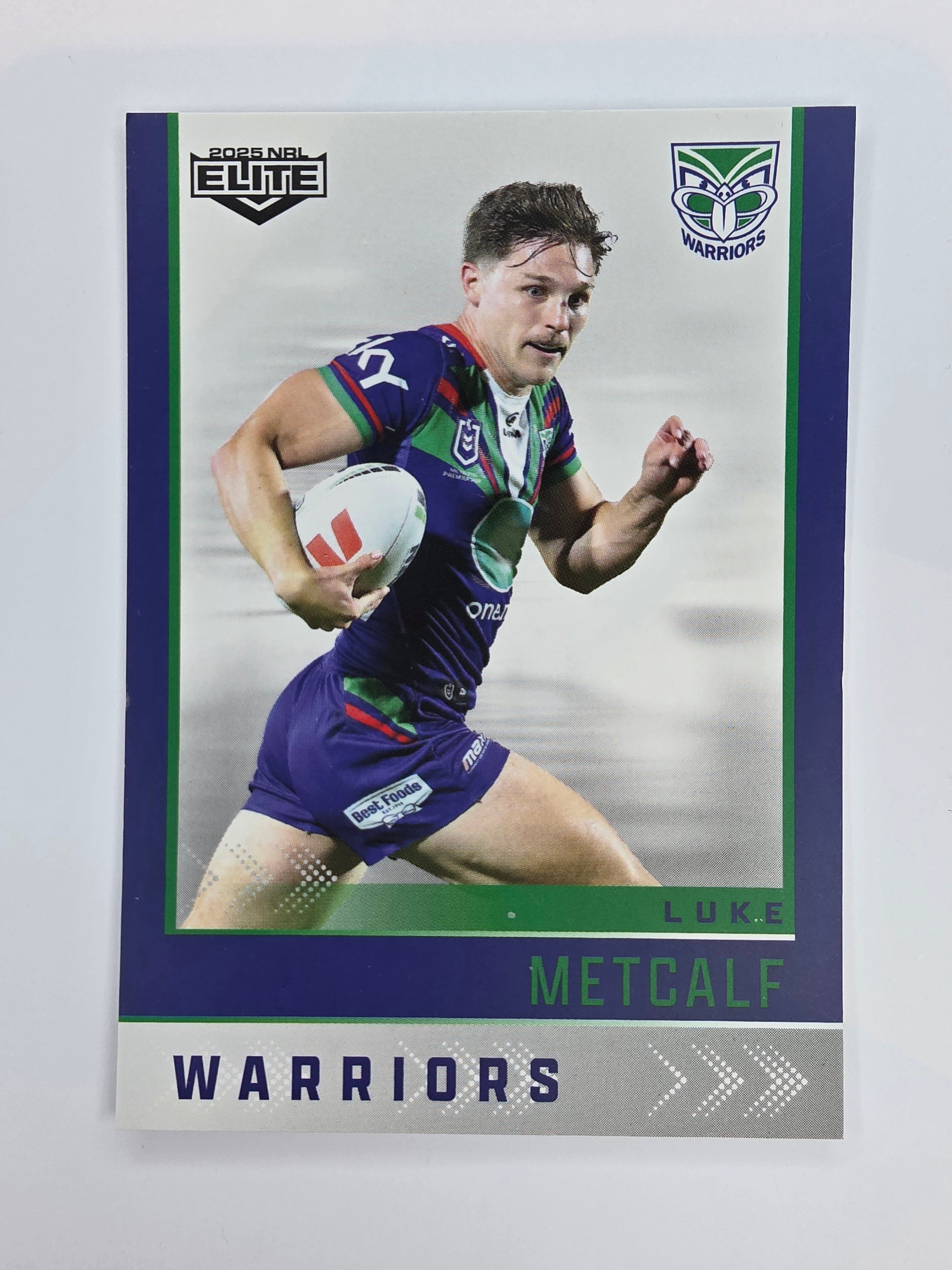 NRL 2025 Elite Base #141 Luke Metcalf Warriors