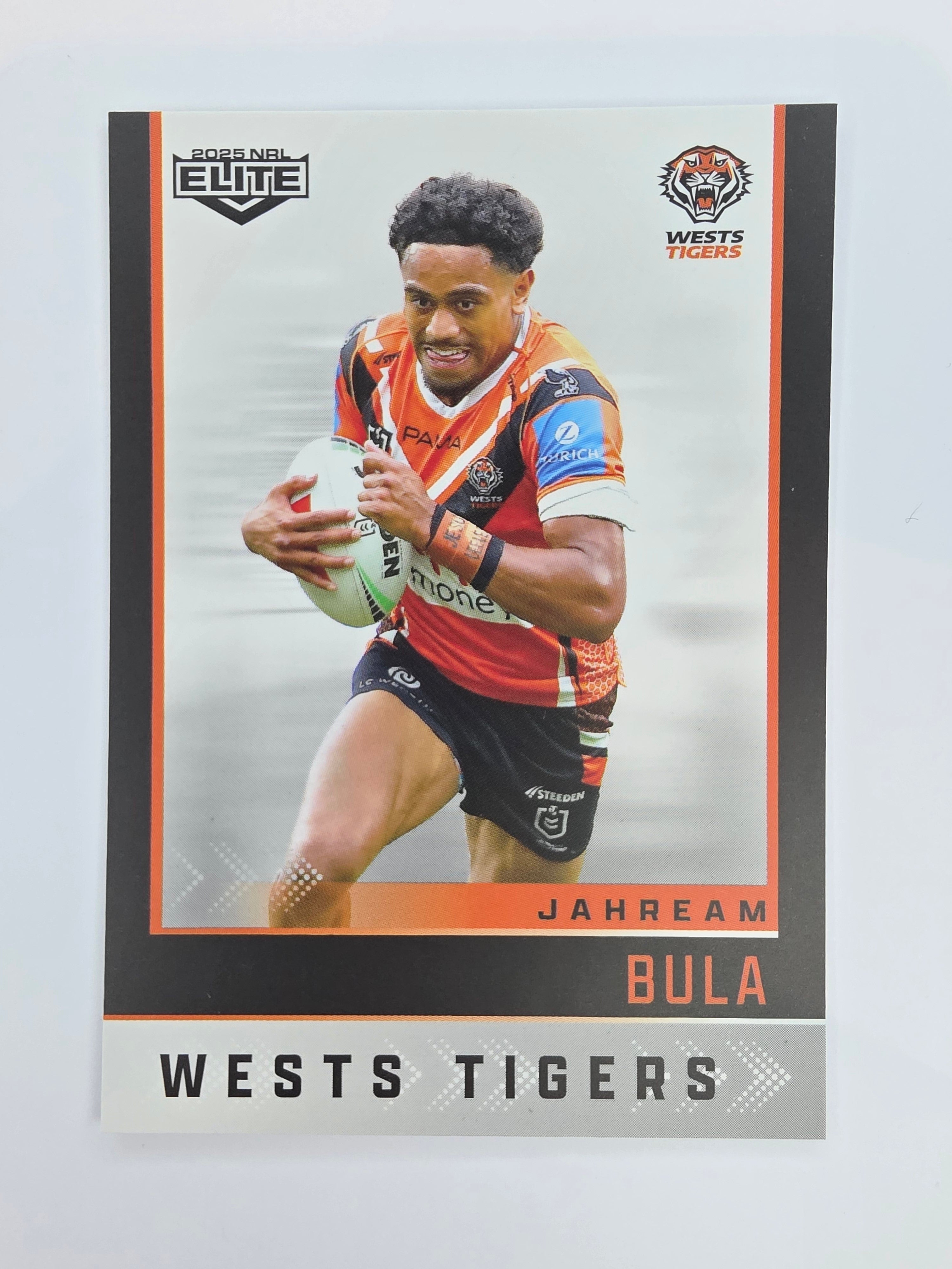 NRL 2025 Elite Base #146 Jahream Bula Wests Tigers