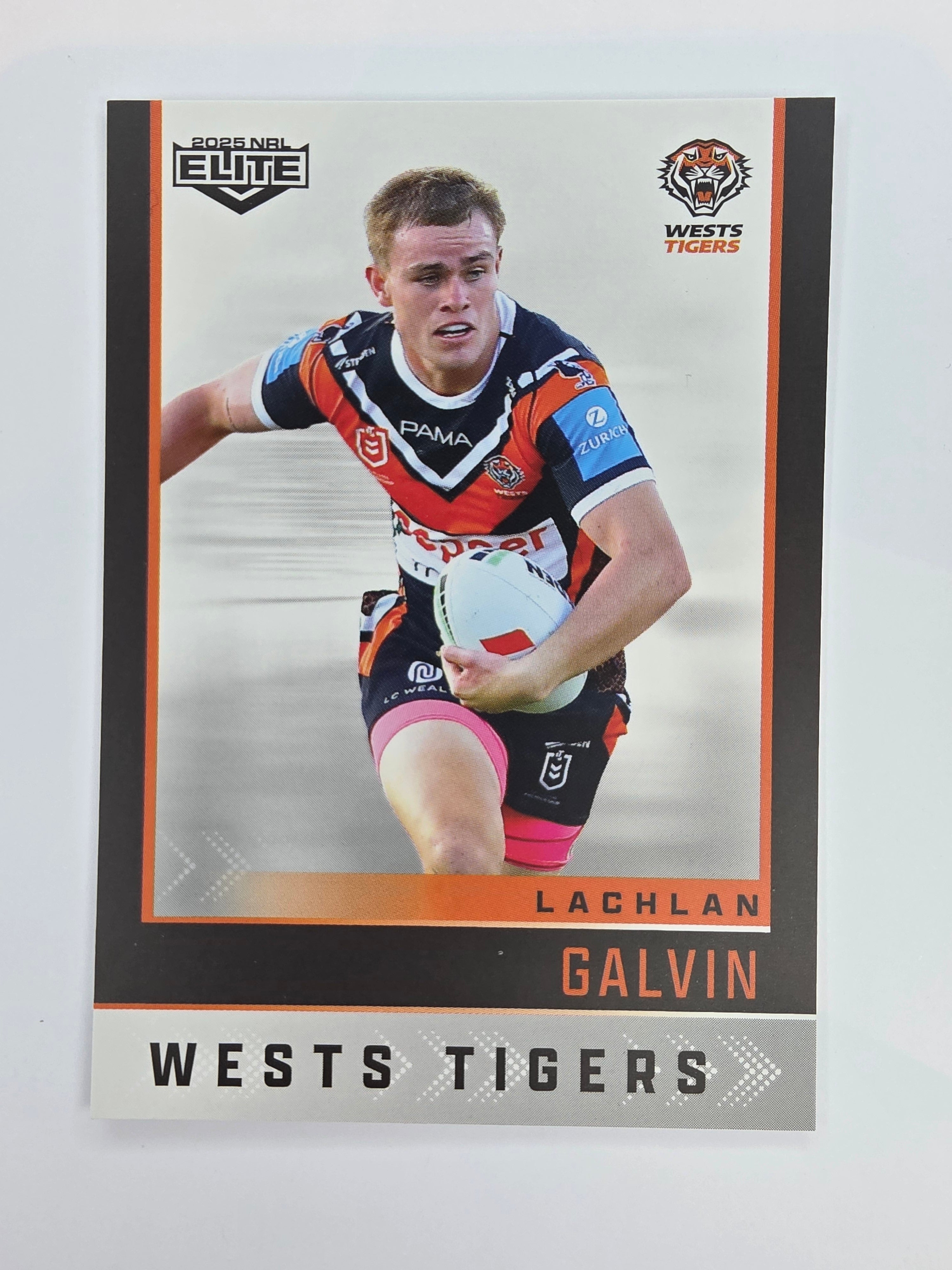 NRL 2025 Elite Base #148 Lachlan Galvin Wests Tigers