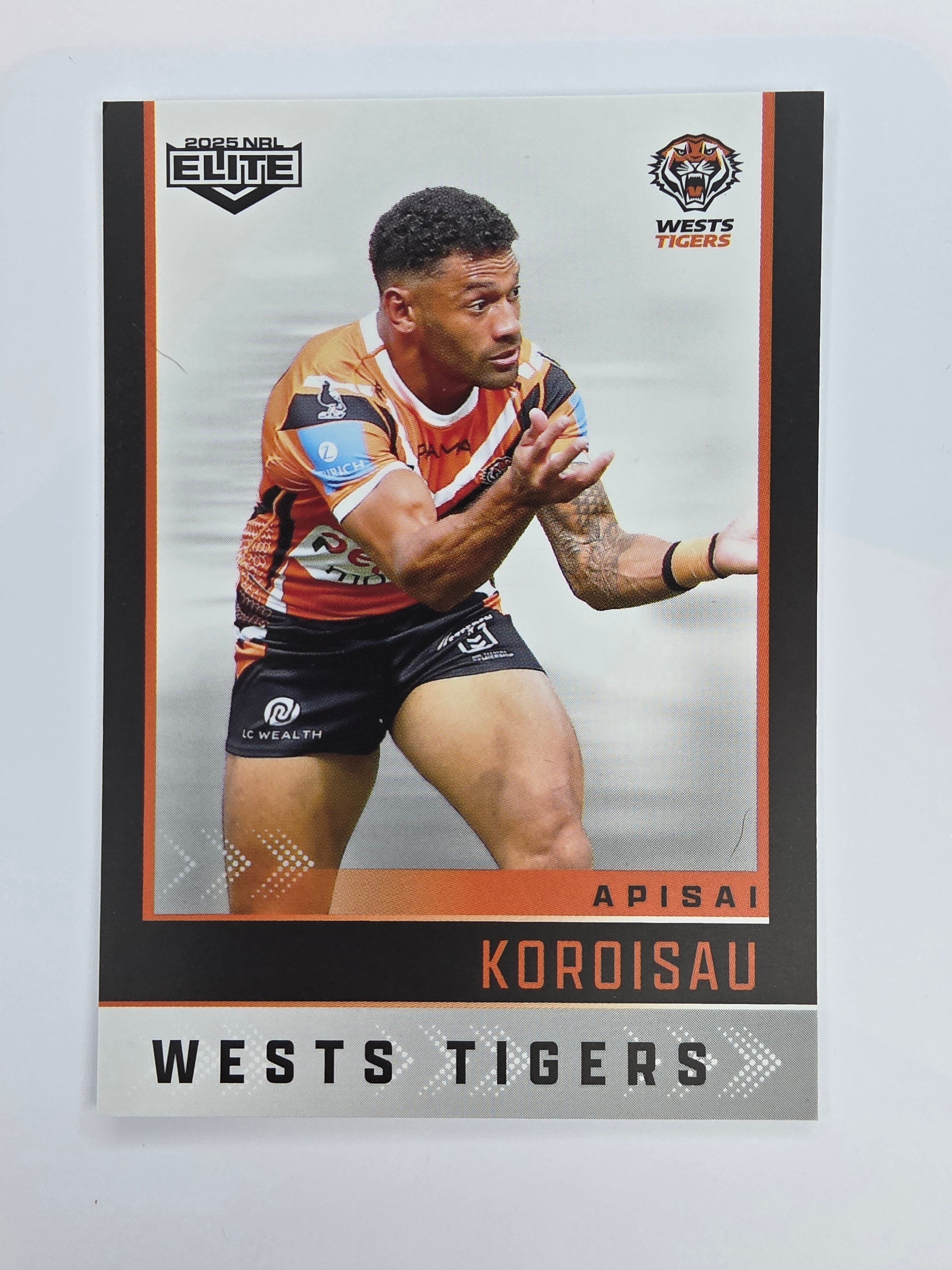 NRL 2025 Elite Base #149 Apisai Koroisau Wests Tigers