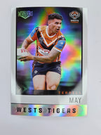 NRL 2025 Elite | Silver Parallel | #S151 | Terrell May | Tigers