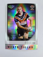 NRL 2025 Elite | Silver Parallel | #S147 | Adam Doueihi | Tigers