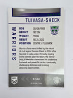 NRL 2025 Elite | Silver Parallel | #S144 | Roger Tuivasa-Sheck | Warriors