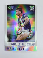 NRL 2025 Elite | Silver Parallel | #S142 | Charnze Nicoll-Klokstad | Warriors