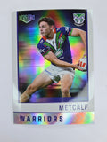 NRL 2025 Elite | Silver Parallel | #S141 | Luke Metcalf | Warriors