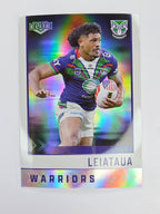 NRL 2025 Elite | Silver Parallel | #S140 | Ali Leiataua | Warriors