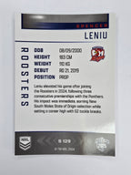NRL 2025 Elite | Silver Parallel | #S129 | Spencer Leniu | Roosters