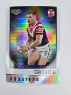 NRL 2025 Elite | Silver Parallel | #S128 | Angus Crichton | Roosters