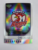 NRL 2025 Elite | Silver Parallel | #S127 | Checklist | Roosters