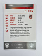 NRL 2025 Elite | Silver Parallel | #S124 | Tyrell Sloan | Dragons