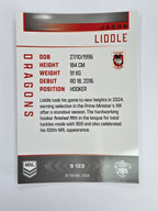 NRL 2025 Elite | Silver Parallel | #S123 | Jacob Liddle | Dragons