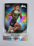 NRL 2025 Elite | Silver Parallel | #S114 | Keaon Koloamatangi | Rabbitohs