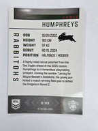 NRL 2025 Elite | Silver Parallel | #S113 | Jamie Humphreys | Rabbitohs