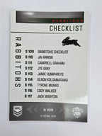 NRL 2025 Elite | Silver Parallel | #S109 | Checklist | Rabbitohs
