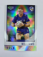 NRL 2025 Elite | Silver Parallel | #S099 | Jack Williams | Eels