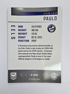 NRL 2025 Elite | Silver Parallel | #S098 | Junior Paulo | Eels