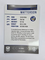 NRL 2025 Elite | Silver Parallel | #S096 | Ryan Matterson | Eels