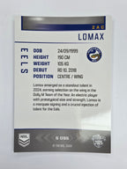 NRL 2025 Elite | Silver Parallel | #S095 | Zac Lomax | Eels