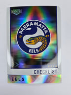 NRL 2025 Elite | Silver Parallel | #S091 | Checklist | Eels