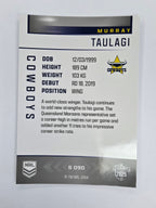 NRL 2025 Elite | Silver Parallel | #S090 | Murray Taulagi | Cowboys