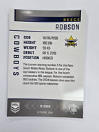 NRL 2025 Elite | Silver Parallel | #S089 | Reece Robson | Cowboys