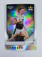 NRL 2025 Elite | Silver Parallel | #S088 | Jaxon Purdue | Cowboys