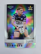 NRL 2025 Elite | Silver Parallel | #S086 | Thomas Duffy | Cowboys