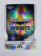 NRL 2025 Elite | Silver Parallel | #S082 | Checklist | Cowboys