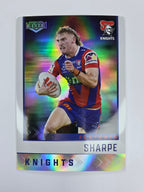 NRL 2025 Elite | Silver Parallel | #S080 | Fletcher Sharpe | Knights