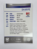 NRL 2025 Elite | Silver Parallel | #S080 | Fletcher Sharpe | Knights