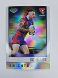 NRL 2025 Elite | Silver Parallel | #S079 | James Schiller | Knights