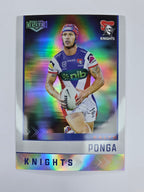 NRL 2025 Elite | Silver Parallel | #S077 | Kalyn Ponga | Knights